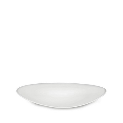 Alessi-Colombina collection Serving plate in white porcelain